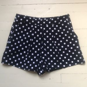 Polka Dot Black and White Shorts, Urban Outfitters